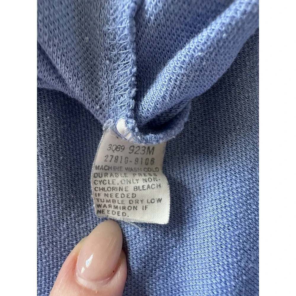 Vintage 90s LEVIS Men's Polo. Short Sleeve. Periwinkle. Size XL‎